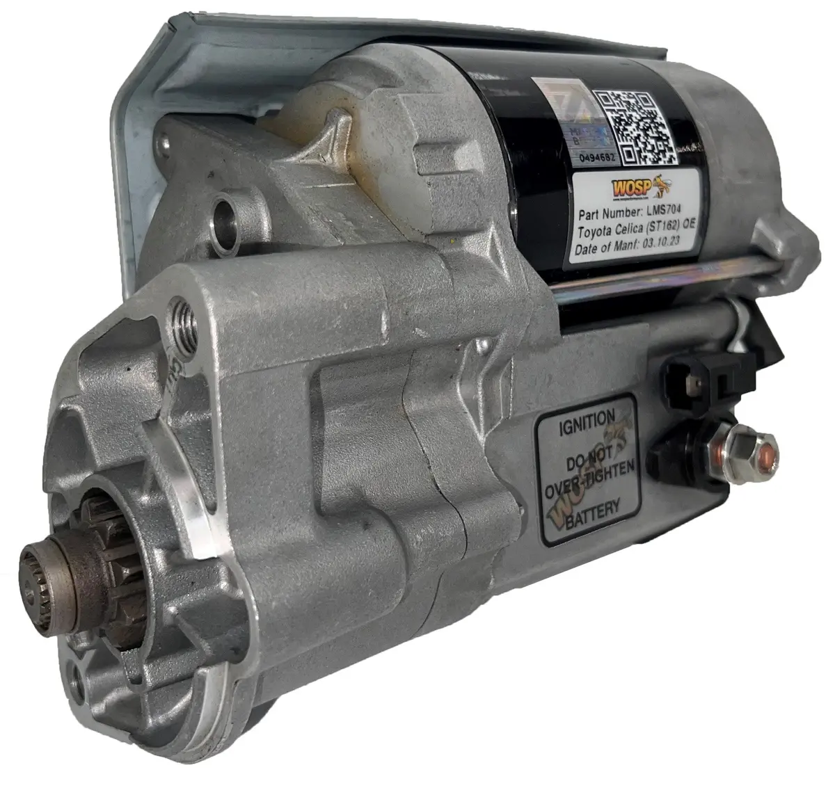 Wosp Lms704 Starter Motor 12V 1.4Kw Fits Toyota Celica (St162) Oe Starter Motor 1