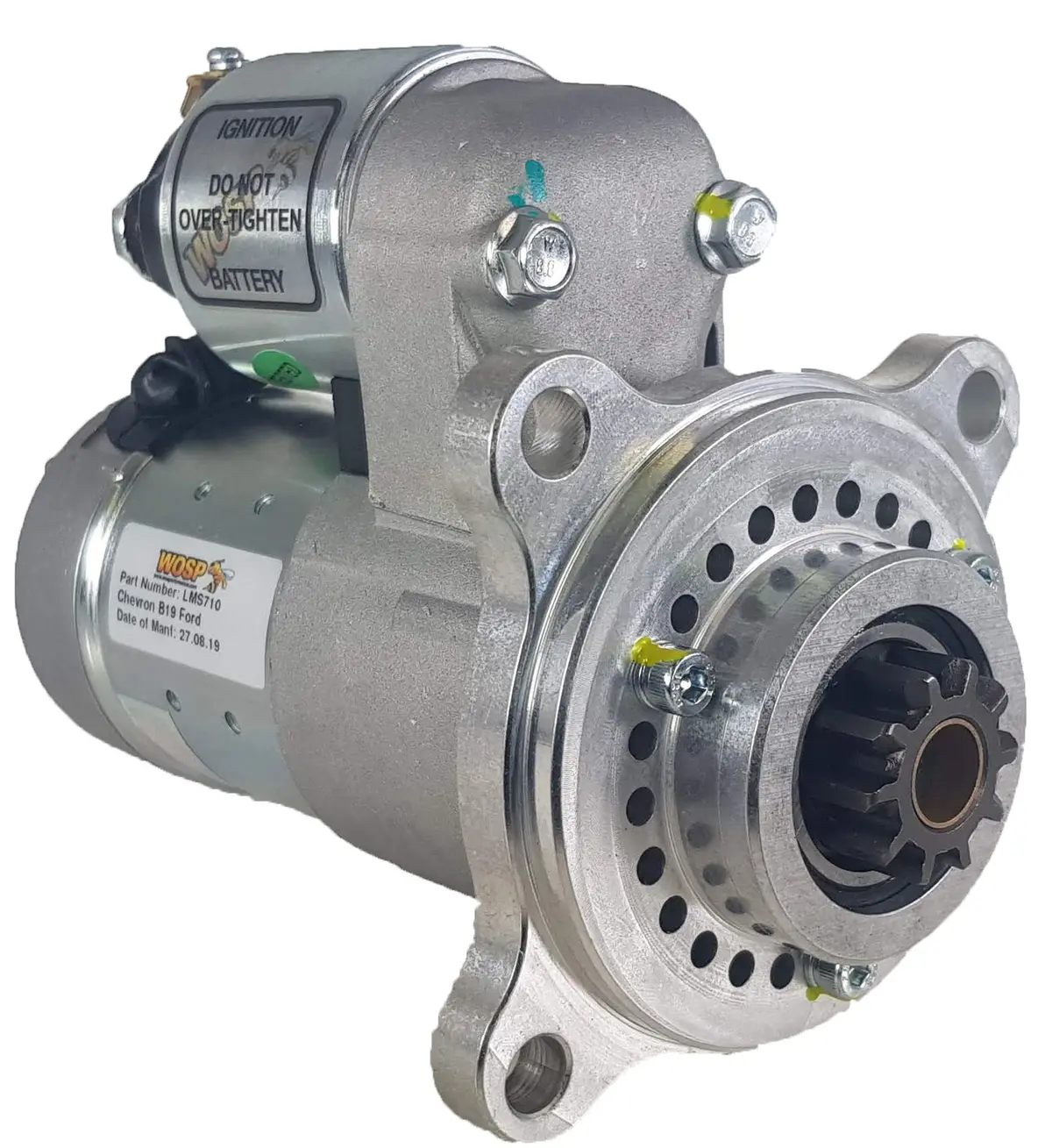 Wosp Lms710 Starter Motor 12V 1.4Kw Fits Ford Bda / Bdg - Hewland Transmission 'Type 3' Slimline Starter Motor 1
