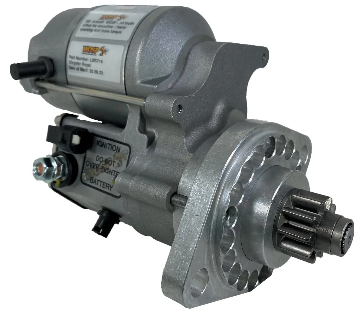 Wosp Lms716 Starter Motor 12V 1.4Kw Fits Chrysler Royal High Torque Starter Motor 1