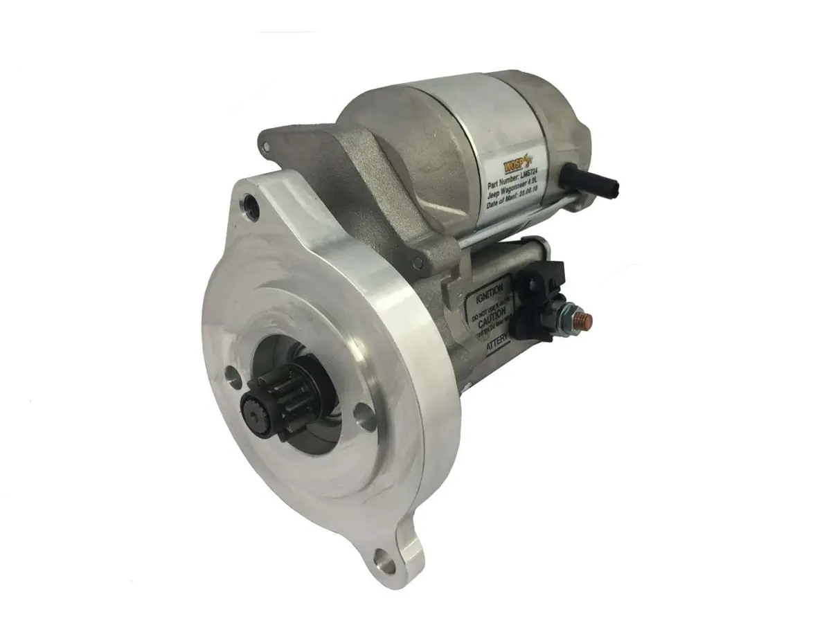 Wosp Lms724 Starter Motor 12V 1.4Kw Fits Amc / Jeep Straight 6 & V8 Various High Torque Starter Motor 1
