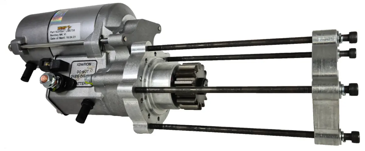 Wosp Lms738-Wax Starter Motor 12V 2.2Kw Fits Bentley Mkvi / R Type & Rolls Royce Silver Dawn / Wraith Axial Starter Motor 1
