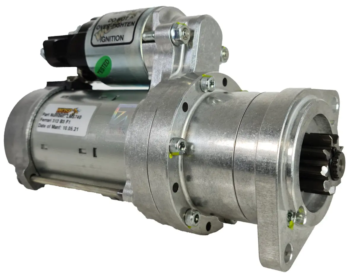 Wosp Lms740 Starter Motor 12V 2Kw Fits Ferrari 312 B3 F1 High Performance Starter Motor 1