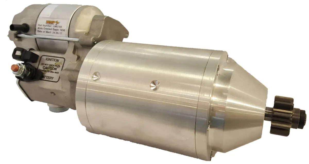 Wosp Lms756 Starter Motor 12V 1.4Kw Fits Alvis Crested Eagle High Torque Starter Motor 1
