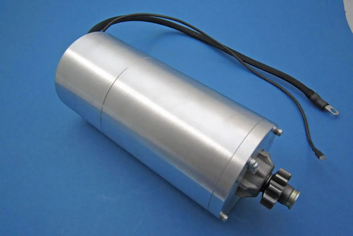 Wosp Lms757-Wax Starter Motor 12V 2.2Kw Fits Alvis Silver Eagle / Speed 20 / Speed 25 3.5L (105Mm Mount) Replica Starter Motor 1