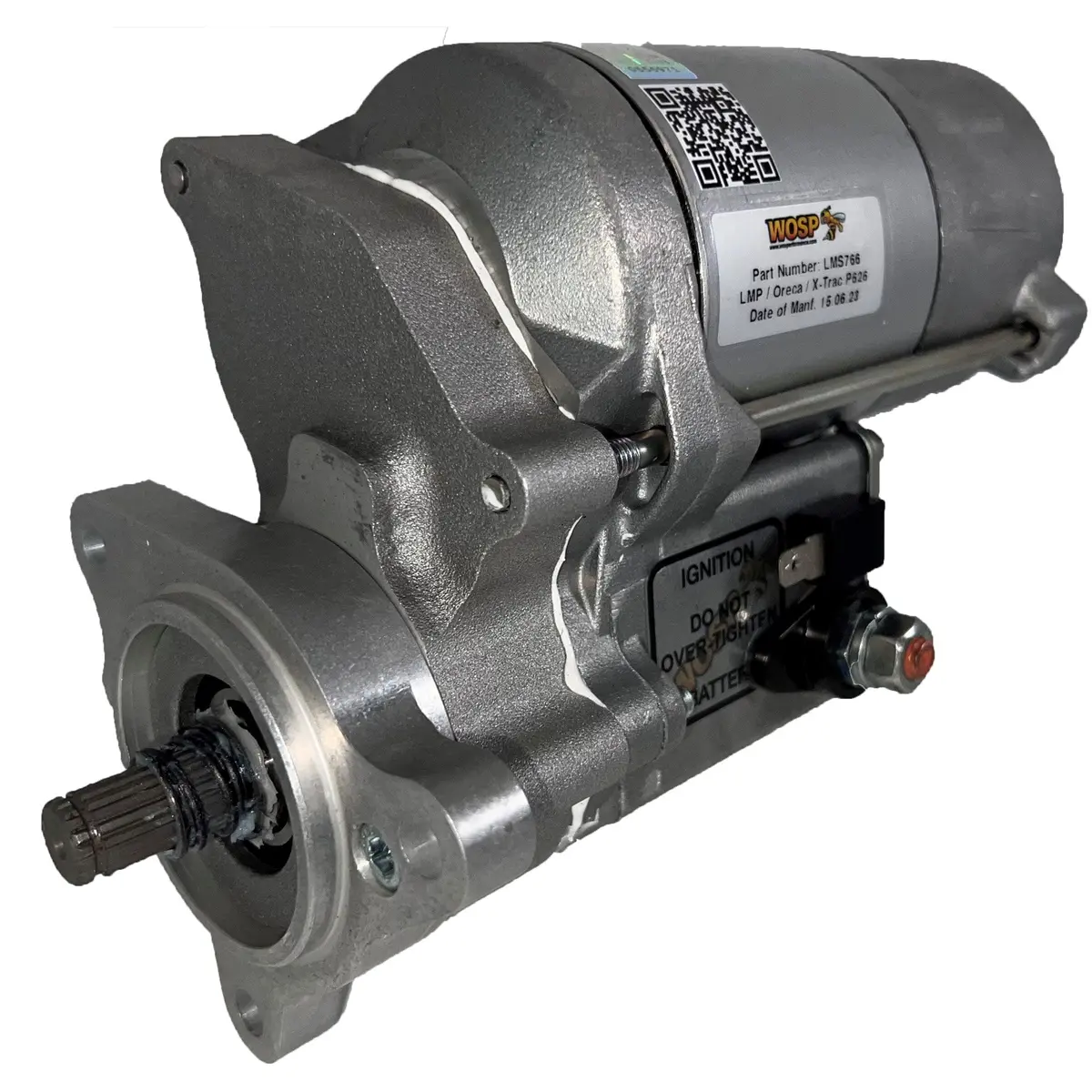Wosp Lms766 Starter Motor 12V 2Kw Fits Xtrac P626 Transverse Lmp2 Transmission High Torque Starter Motor 1