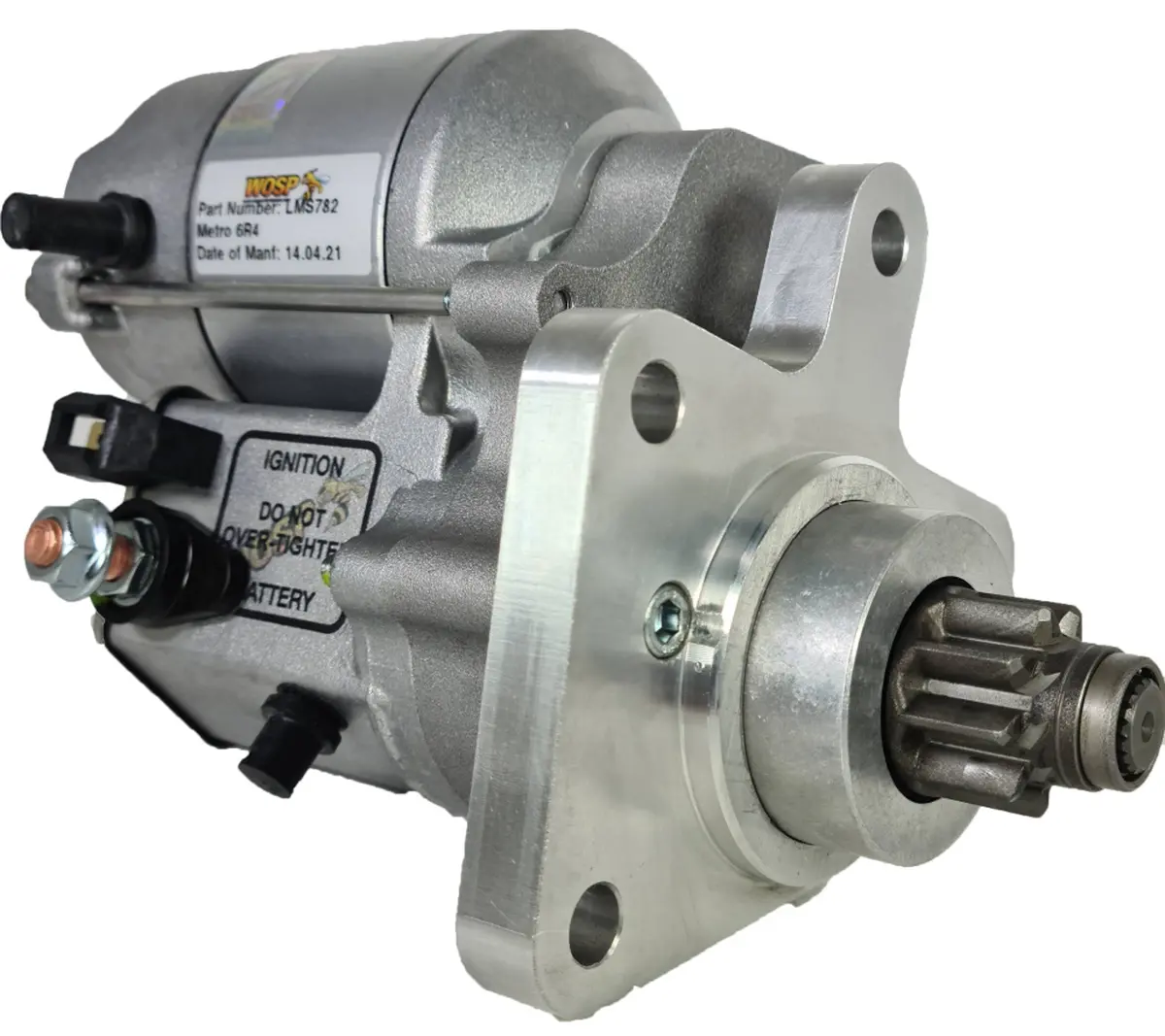 Wosp Lms782 Starter Motor 12V 1.4Kw Fits Mg Metro 6R4 High Torque Starter Motor 1