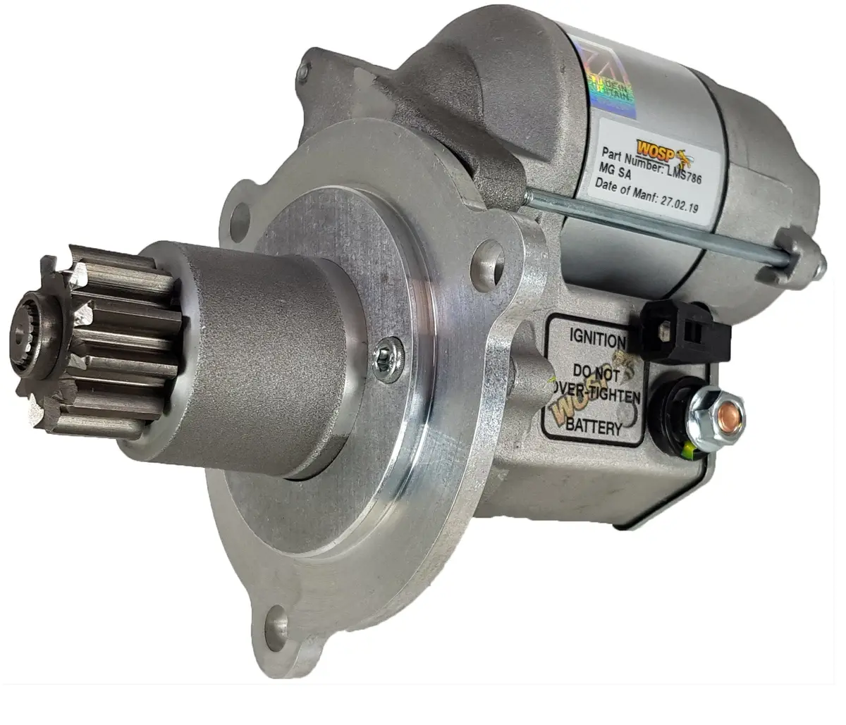 Wosp Lms786 Starter Motor 12V 1.4Kw Fits Mg Sa High Torque Starter Motor 1
