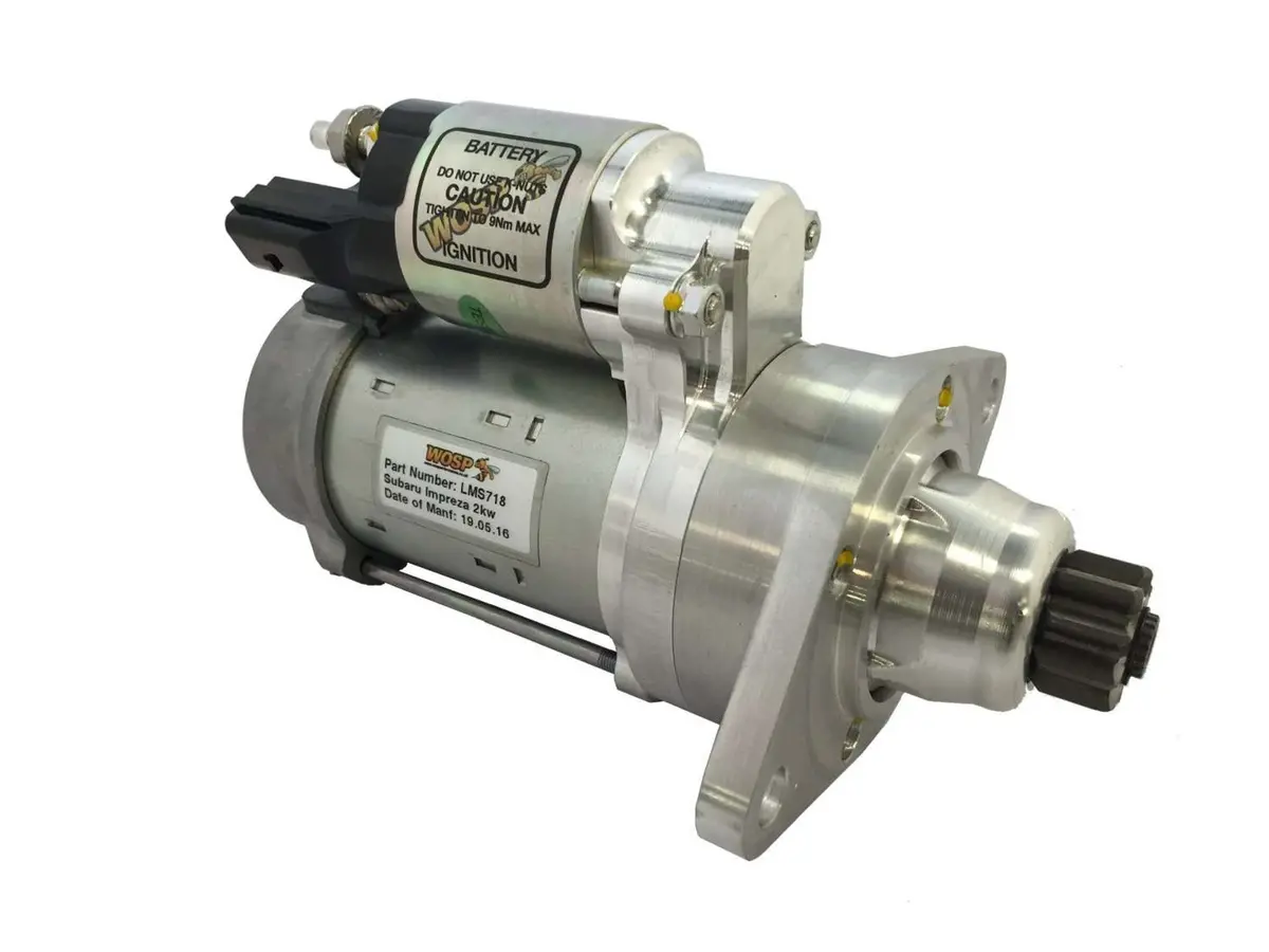 Wosp Lms789 Starter Motor 12V 2.2Kw Fits Alpina / Bmw / Morgan / Wiesmann Super-Duty High Performance Starter Motor 1