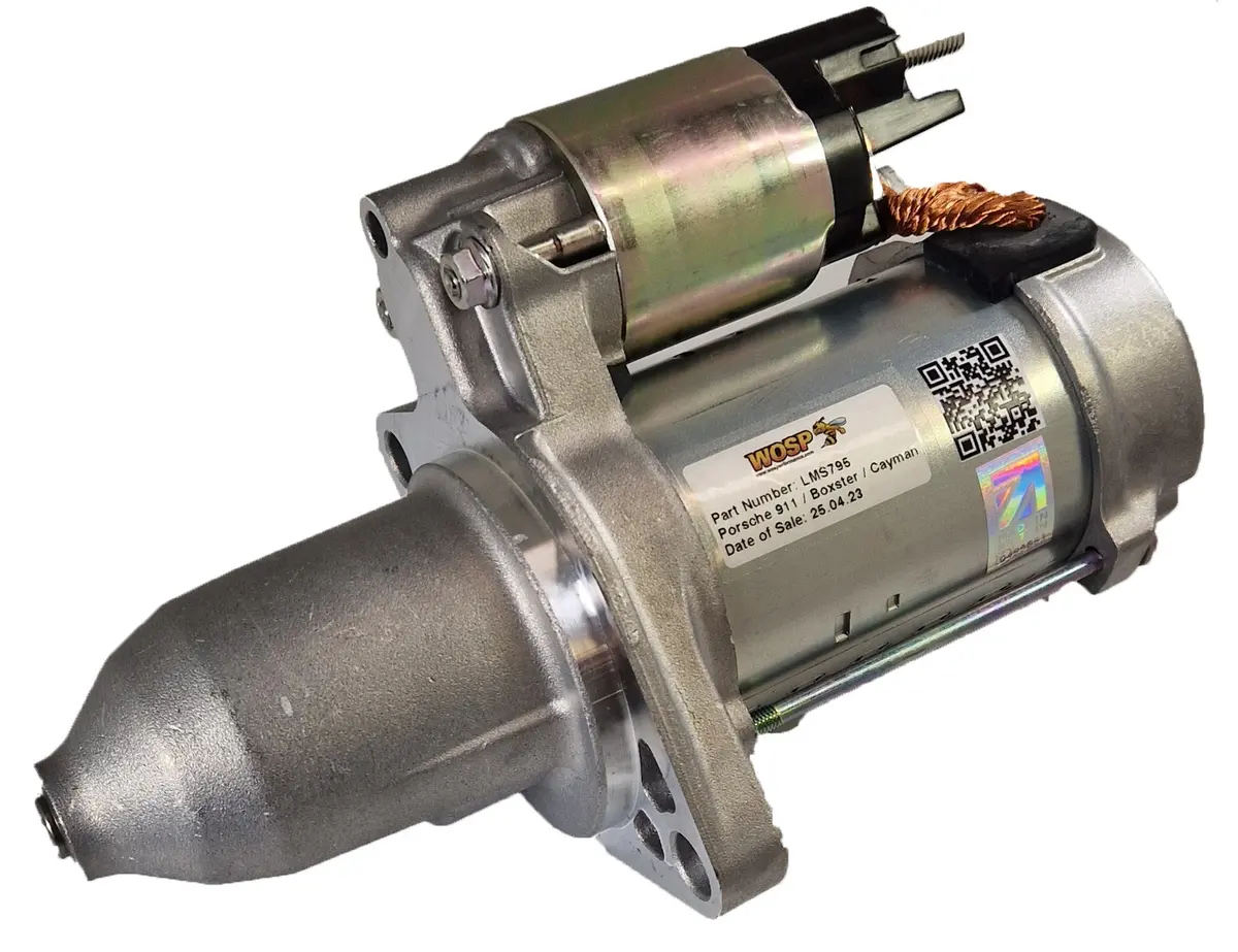 Wosp Lms795 Starter Motor 12V 2Kw Fits Porsche 911 / Boxster / Cayman (981 / 991) High Performance Starter Motor 1