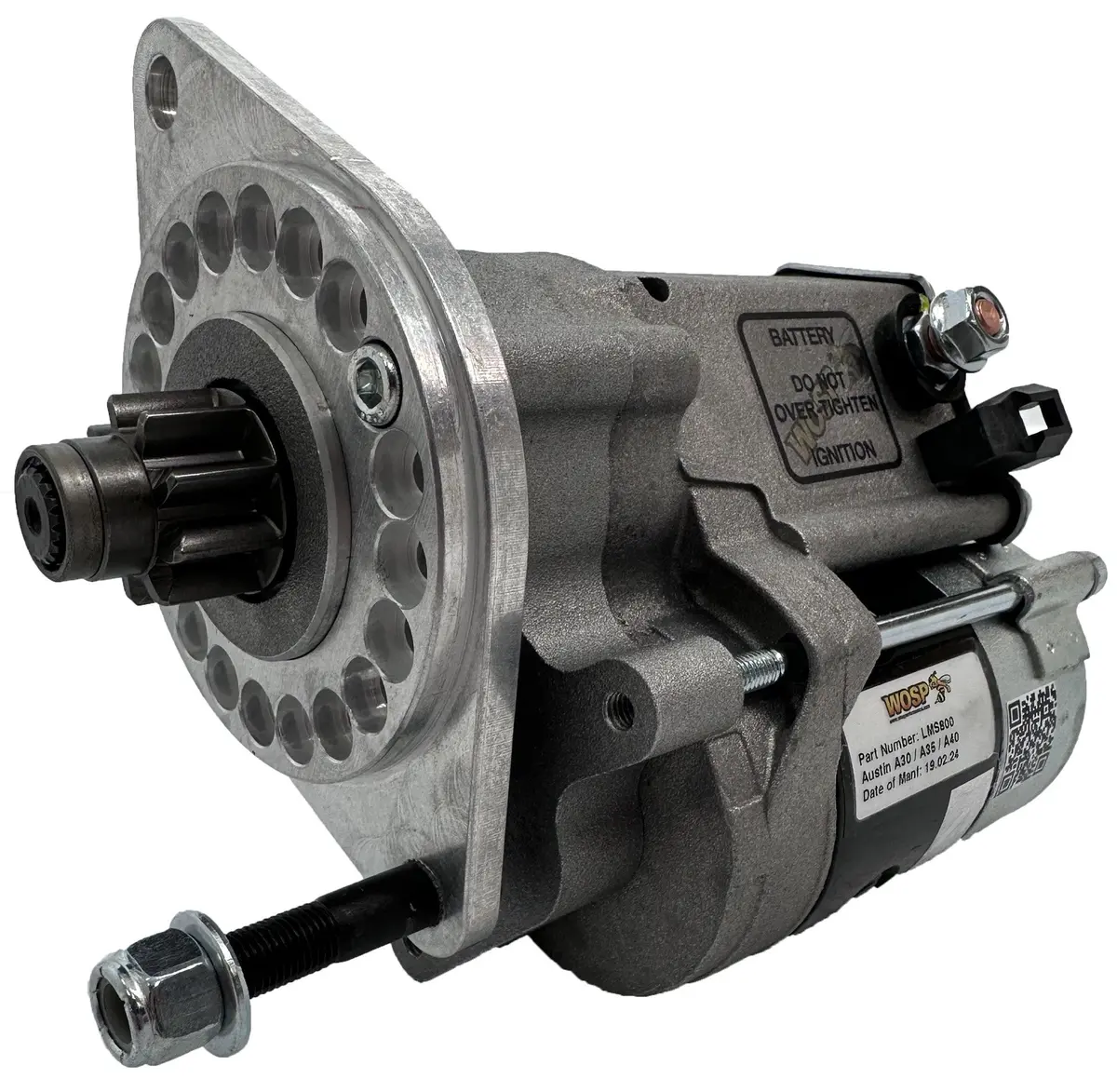 Wosp Lms800 Starter Motor 12V 1Kw Fits Austin A30 / A35 / A40 High Torque Starter Motor 1