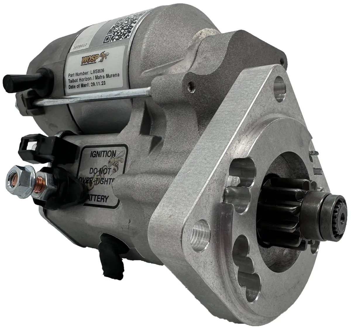 Wosp Lms806 Starter Motor 12V 1.4Kw Fits Talbot Horizon / Matra Murena High Torque Starter Motor 1