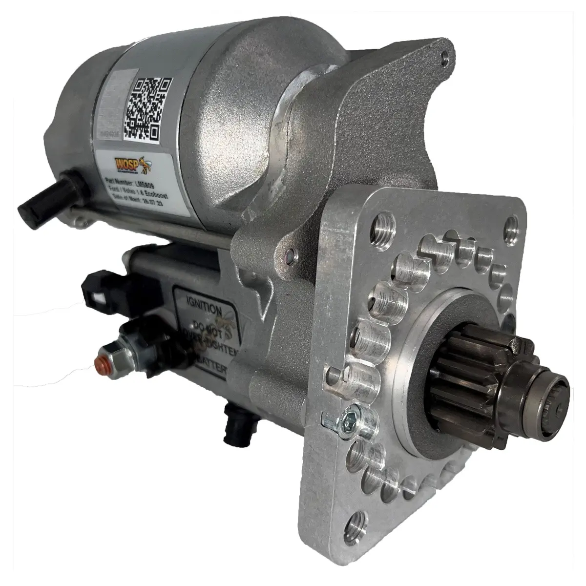 Wosp Lms809 Starter Motor 12V 1.4Kw Fits Ford / Volvo 1.6 Ecoboost High Torque Starter Motor 1