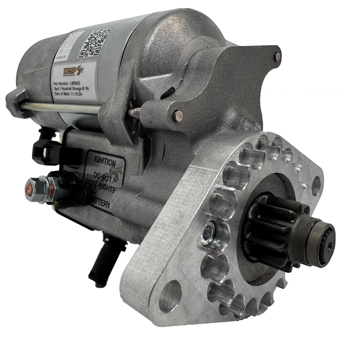 Wosp Lms822 Starter Motor 12V 2Kw Fits Opel / Vauxhall Omega B V6 High Torque Starter Motor 1