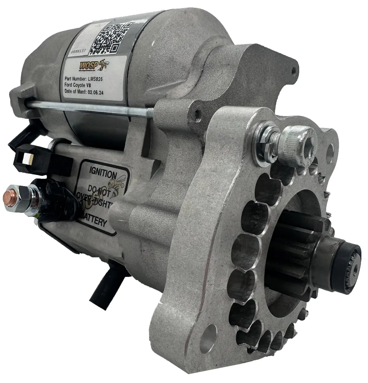 Wosp Lms825 Starter Motor 12V 1.4Kw Fits Ford Coyote V8 / F-Series / Mustang High Torque Starter Motor 1