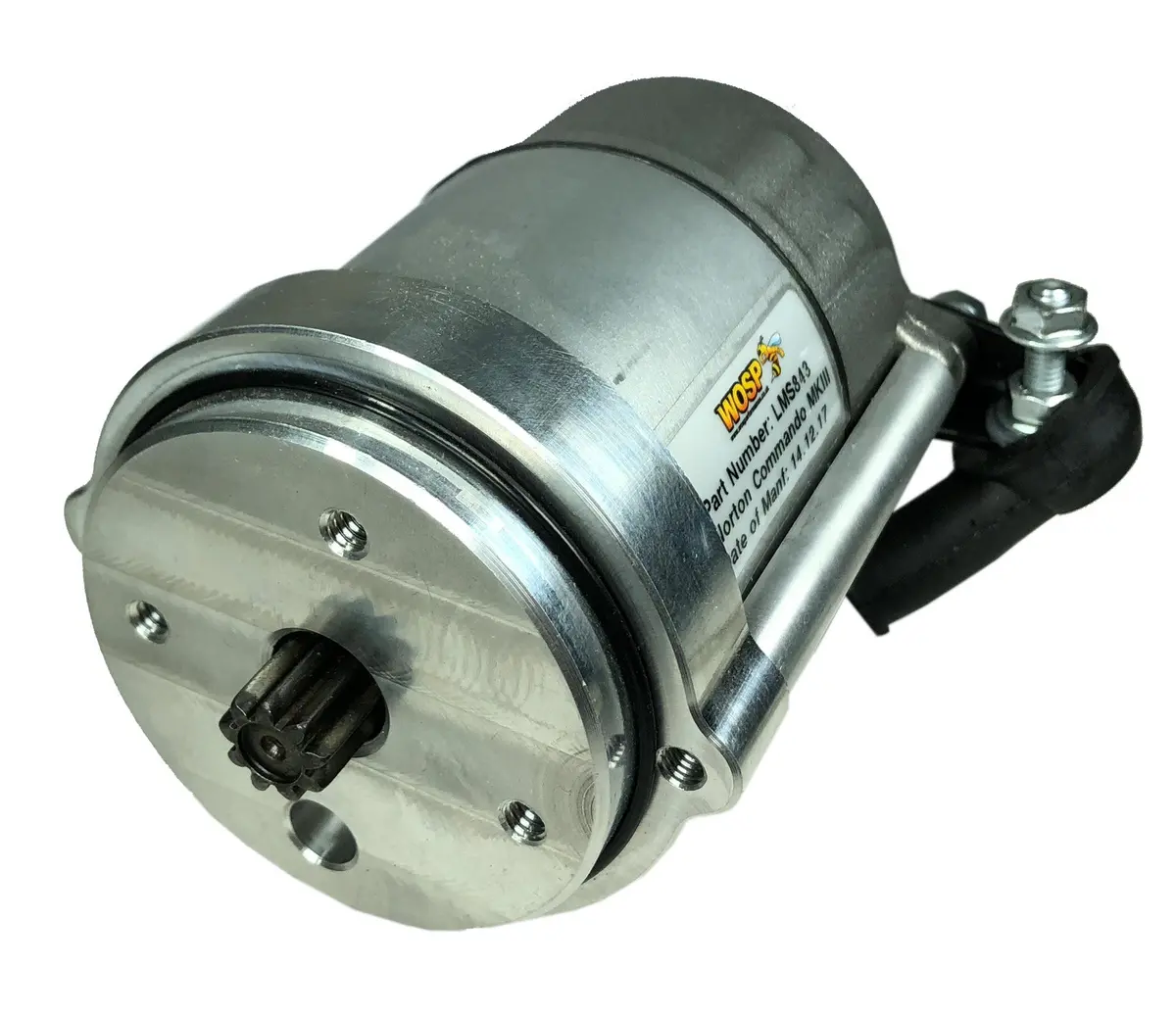Wosp Lms843 Starter Motor 12V 1.4Kw Fits Norton Commando Mkiii High Torque Starter Motor 1