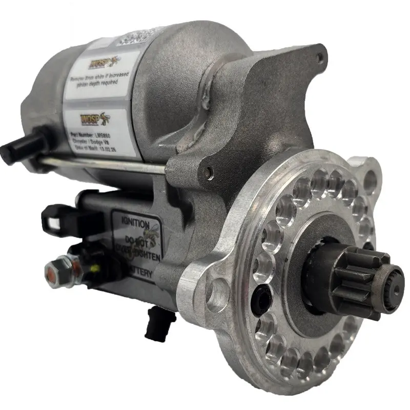 Wosp Lms850 Starter Motor 12V 1.2Kw Fits Chrysler / Dodge V8 High Torque Starter Motor 1