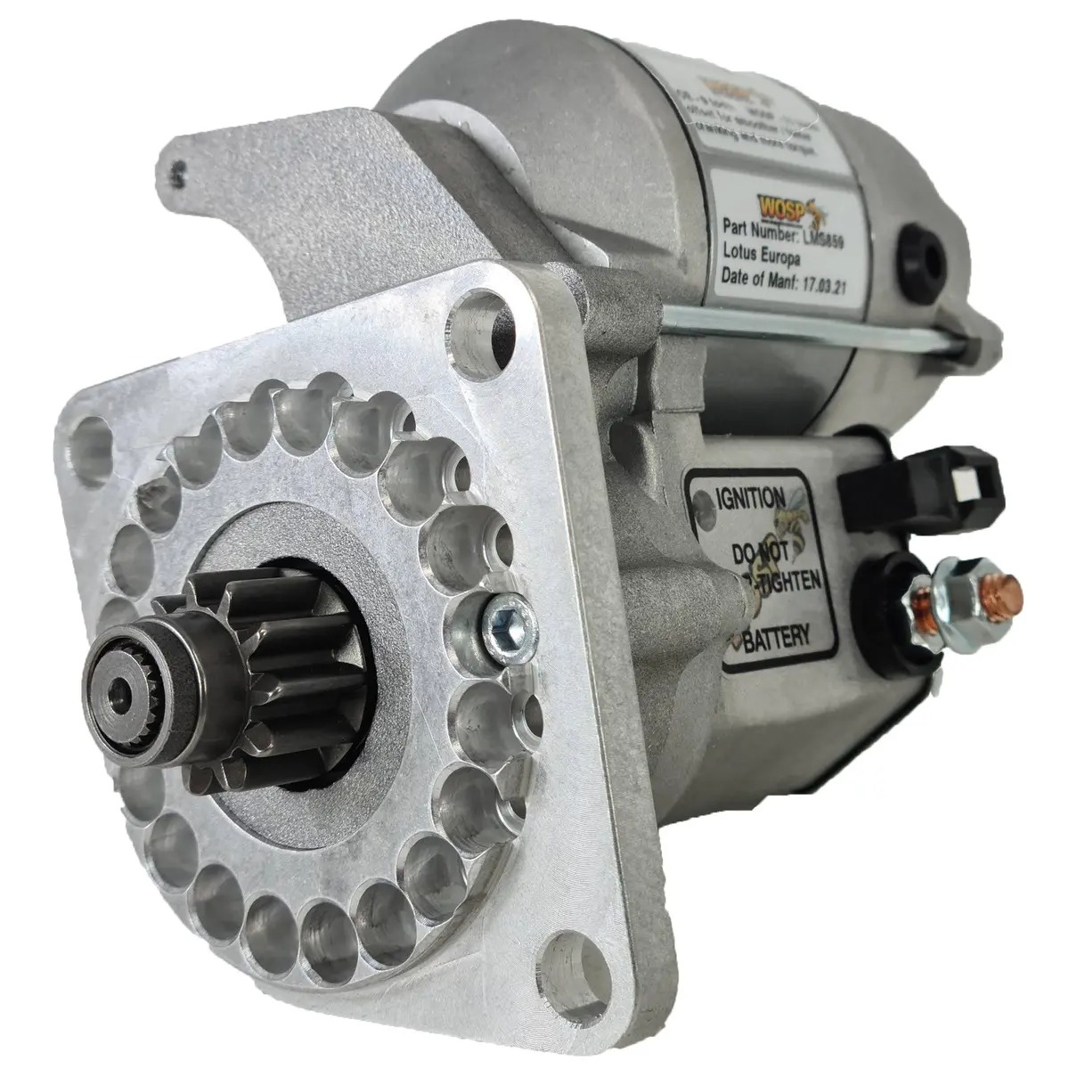 Wosp Lms859-11 Starter Motor 12V 1.4Kw Fits Lotus Europa / Renault Engines High Torque Starter Motor 1