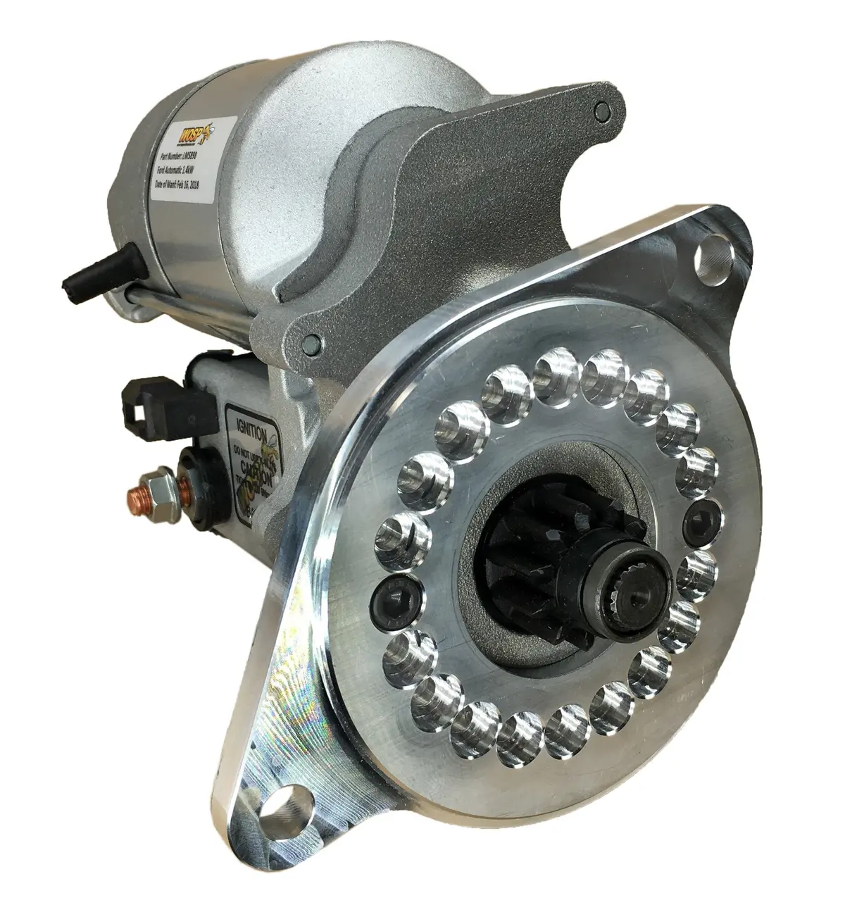 Wosp Lms898 Starter Motor 12V 1.4Kw Fits Ford V8 260 / 289 / 302 / 351W (C4 Trans) 1.4Kw High Torque Starter Motor 1