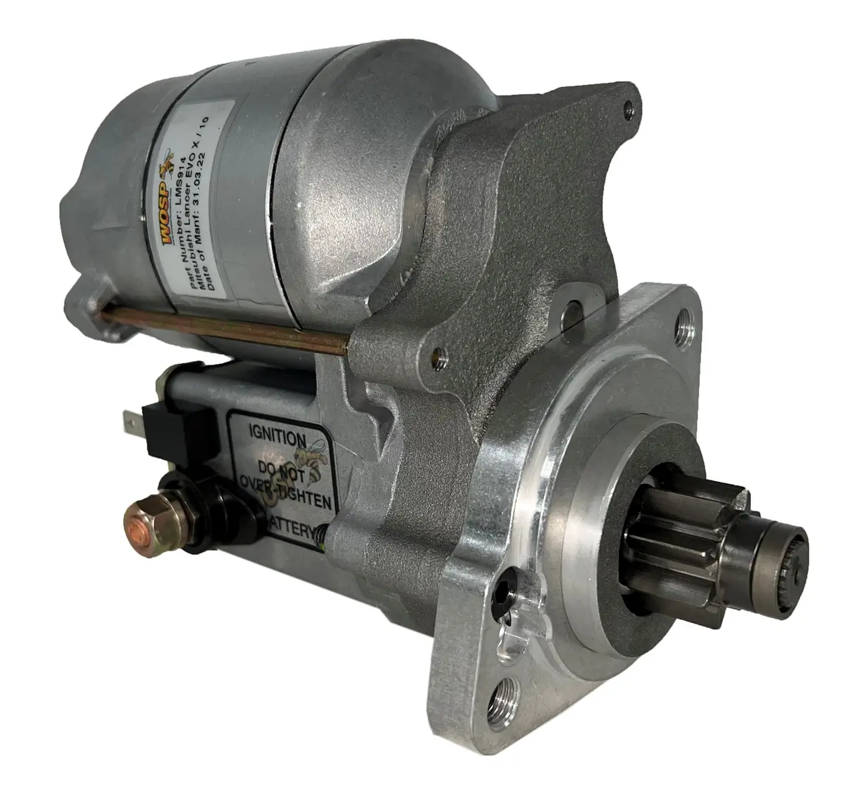 Wosp Lms914 Starter Motor 12V 1.2Kw Fits Mitsubishi Lancer Evo X / Evo 10 High Torque Starter Motor 1
