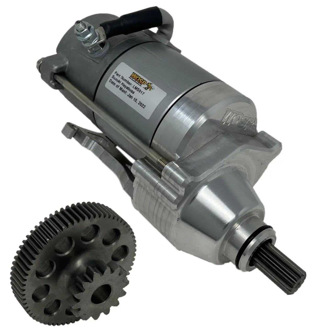 Wosp Lms917 Starter Motor 12V 2Kw Fits Suzuki Hayabusa High Torque Starter Motor 1
