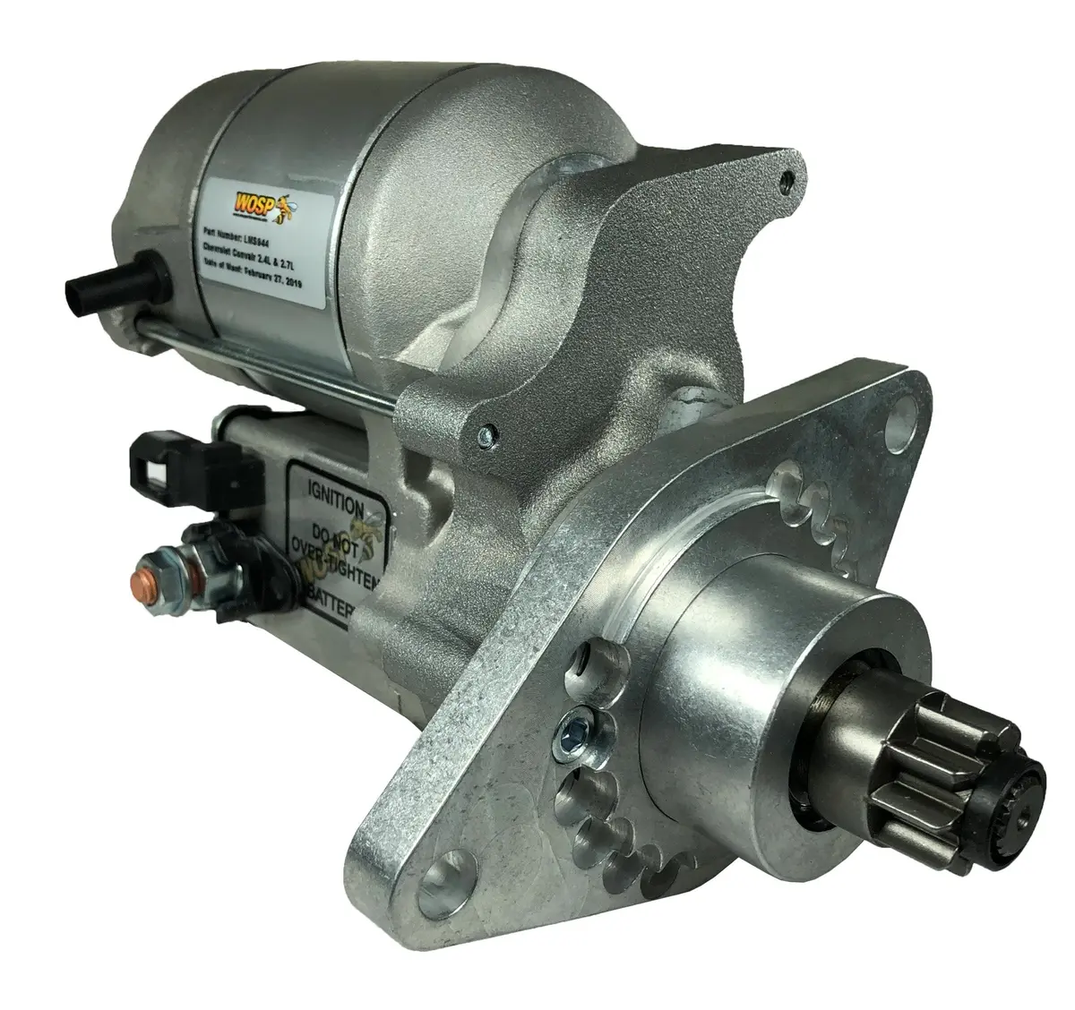 Wosp Lms944 Starter Motor 12V 1.4Kw Fits Chevrolet Corvair High Torque Starter Motor 1