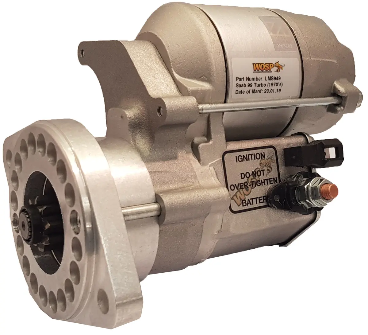 Wosp Lms949 Starter Motor 12V 1.4Kw Fits Saab 900 / 99 2L High Torque Starter Motor 1