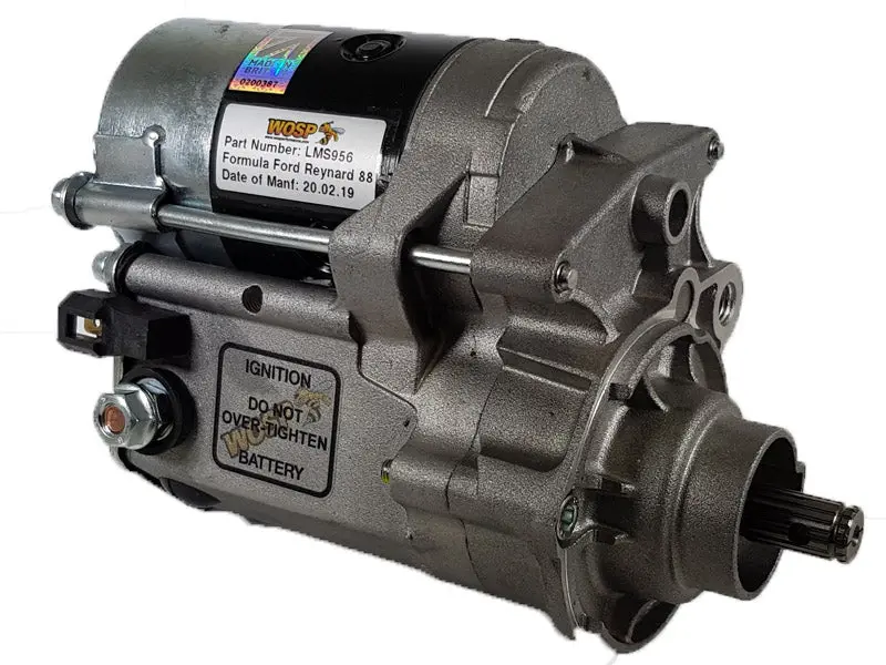 Wosp Lms956 Starter Motor 12V 1Kw Fits Reynard 88 Formula Ford High Torque Starter Motor 1