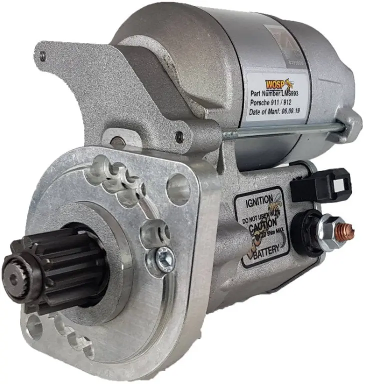 Wosp Lms993 Starter Motor 12V 1.4Kw Fits Porsche 911 / 912 / 959 / Vw Beetle / Transporter Rh High Torque Starter Motor 1