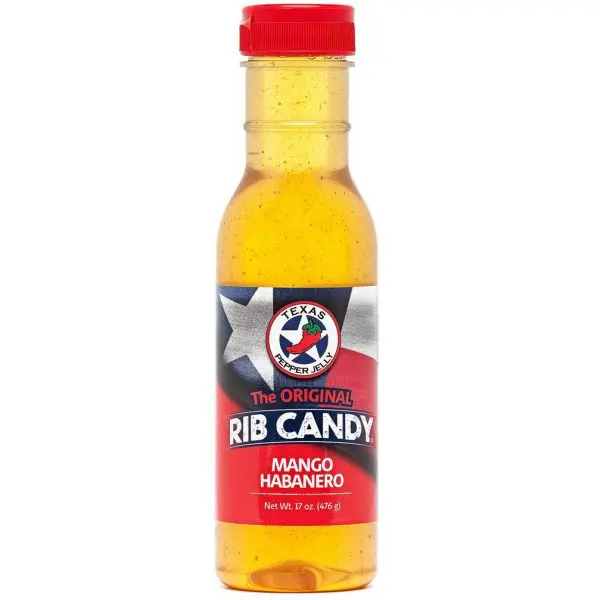 Texas Pepper Jelly Mango Habanero Rib Candy 1