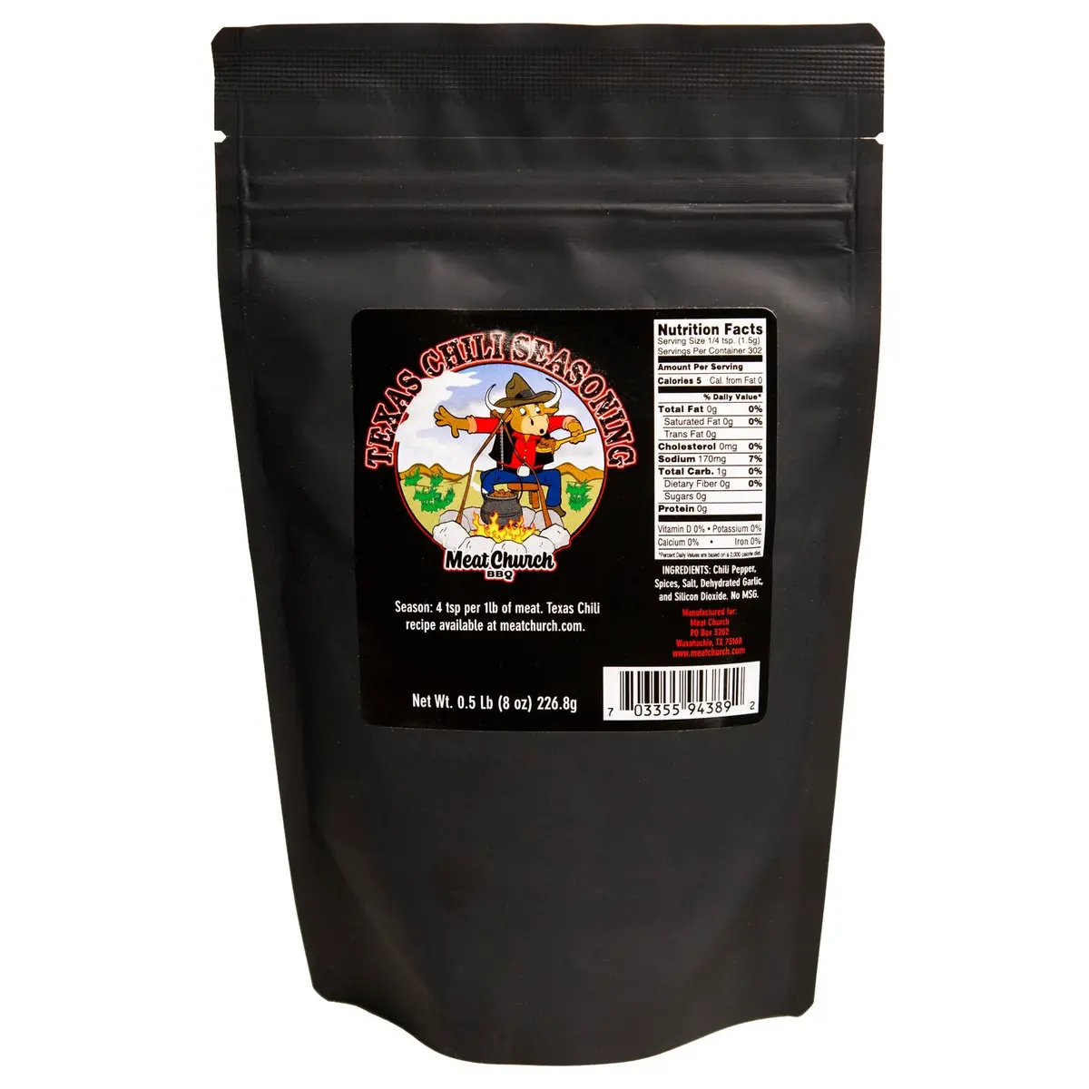 Meat Church Texas Chili Seasoning 1