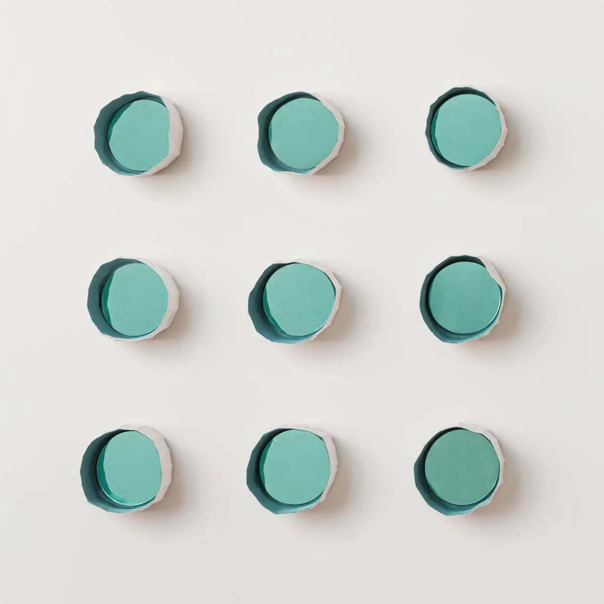 Set Of 9 Ninfea, 12Cm 1