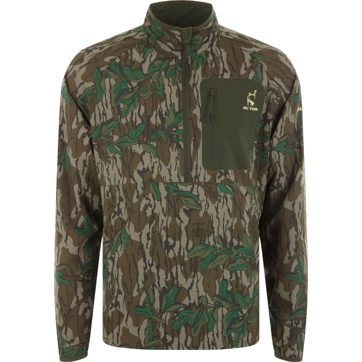 Youth Half Zip Pullover With Spider Web Technology 1