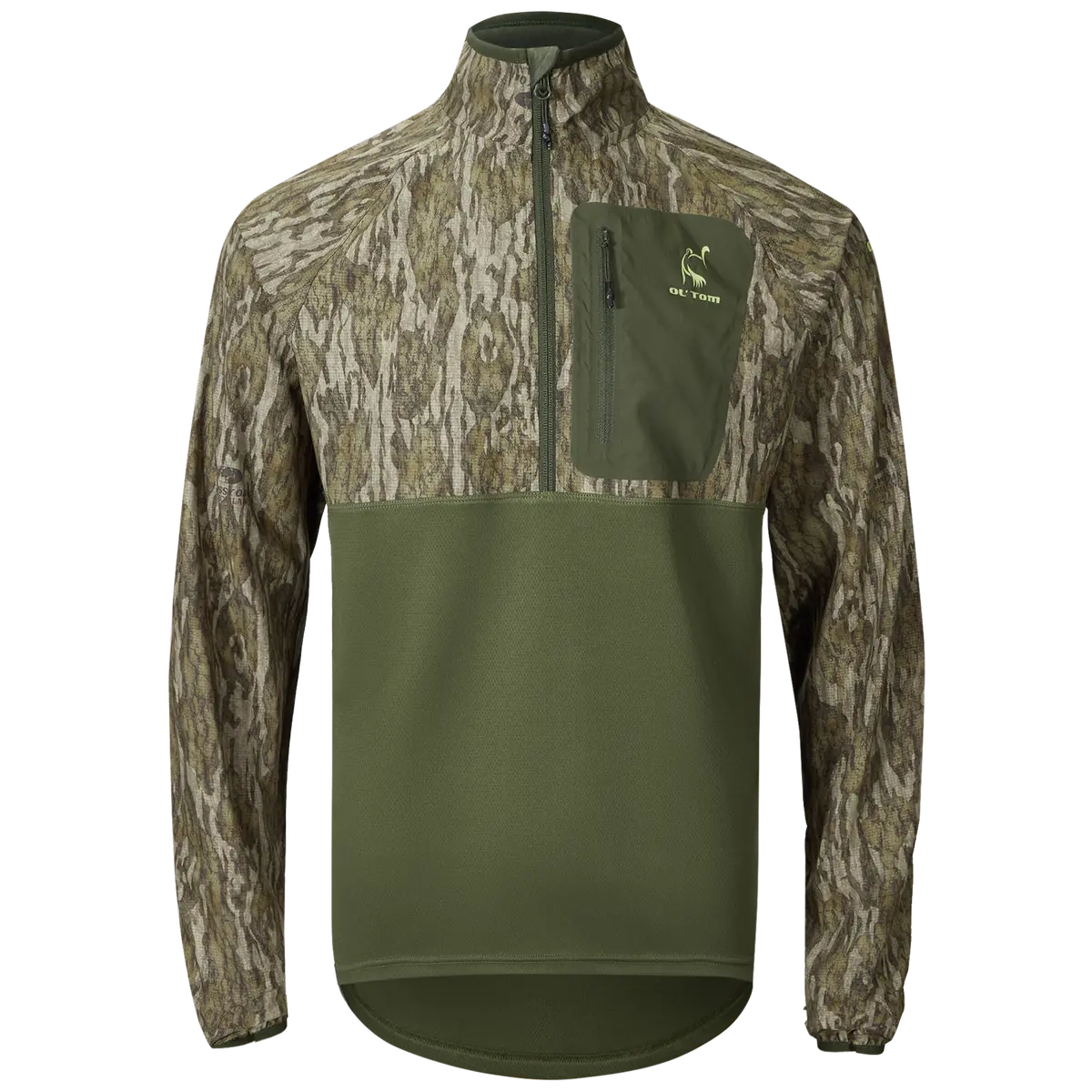Ol' Tom Eqwader Half Zip Pullover With Spider Web Technology 1