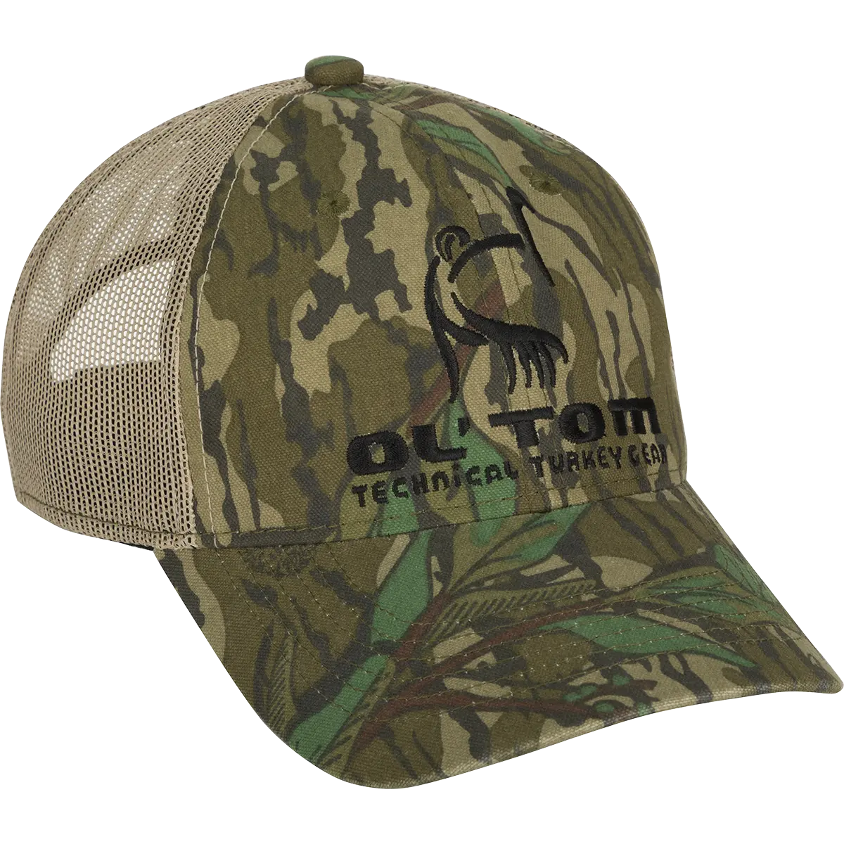Camo Mesh Back Ol' Tom Logo Cap 1