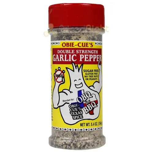 Obie Cue’S Double Strength Garlic Pepper Rub 1