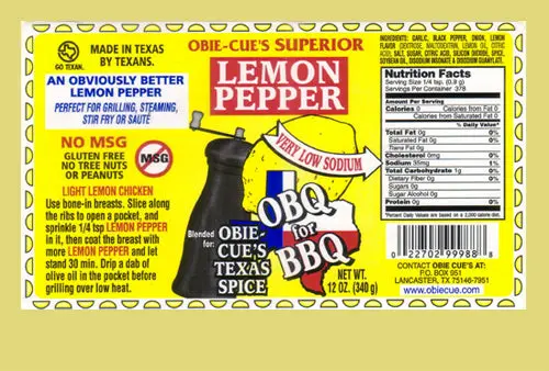 Obie Cue’S Lemon Pepper Rub 1