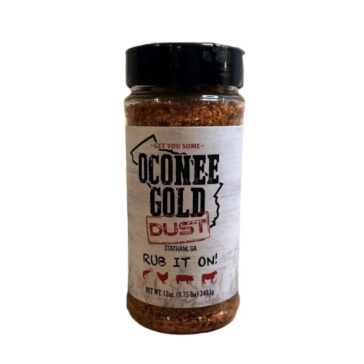 Oconee Gold Dust Rub 1