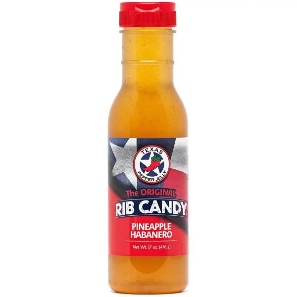 Texas Pepper Jelly Pineapple Habanero Rib Candy 1