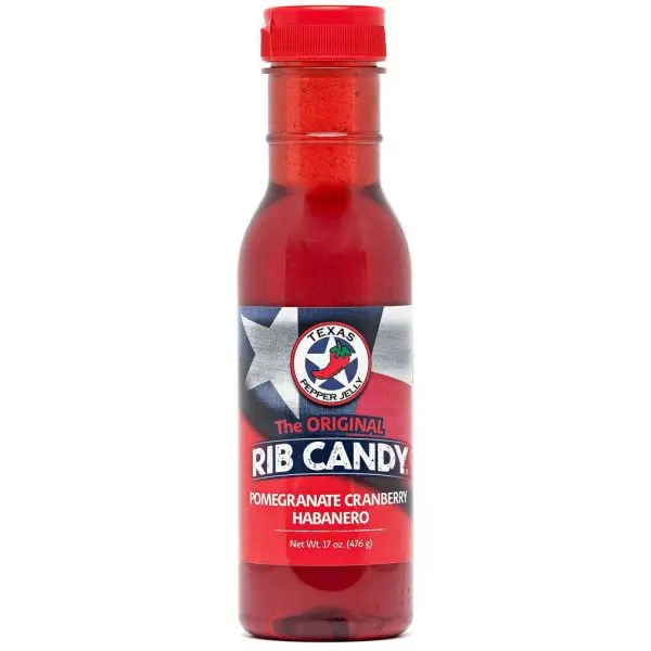 Texas Pepper Jelly Pomegranate Cranberry Habanero Rib Candy 1