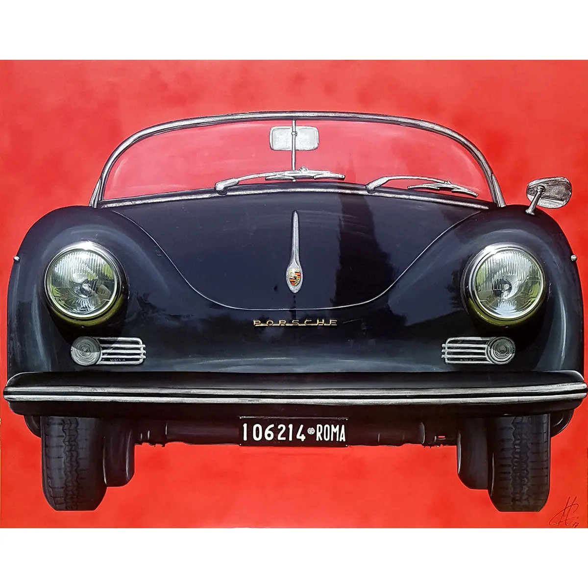 Porsche 356 Black 1