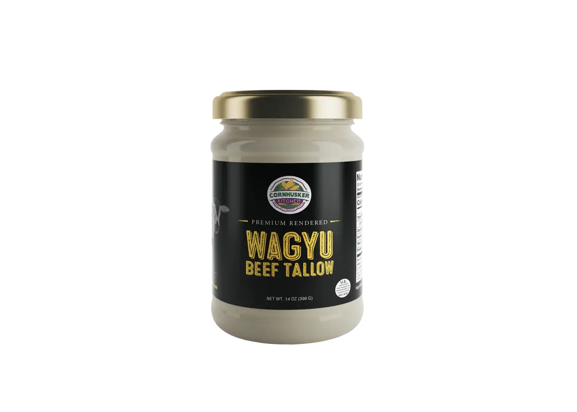 Cornhusker Kitchen Premium Wagyu Beef Tallow (14 Oz) 1