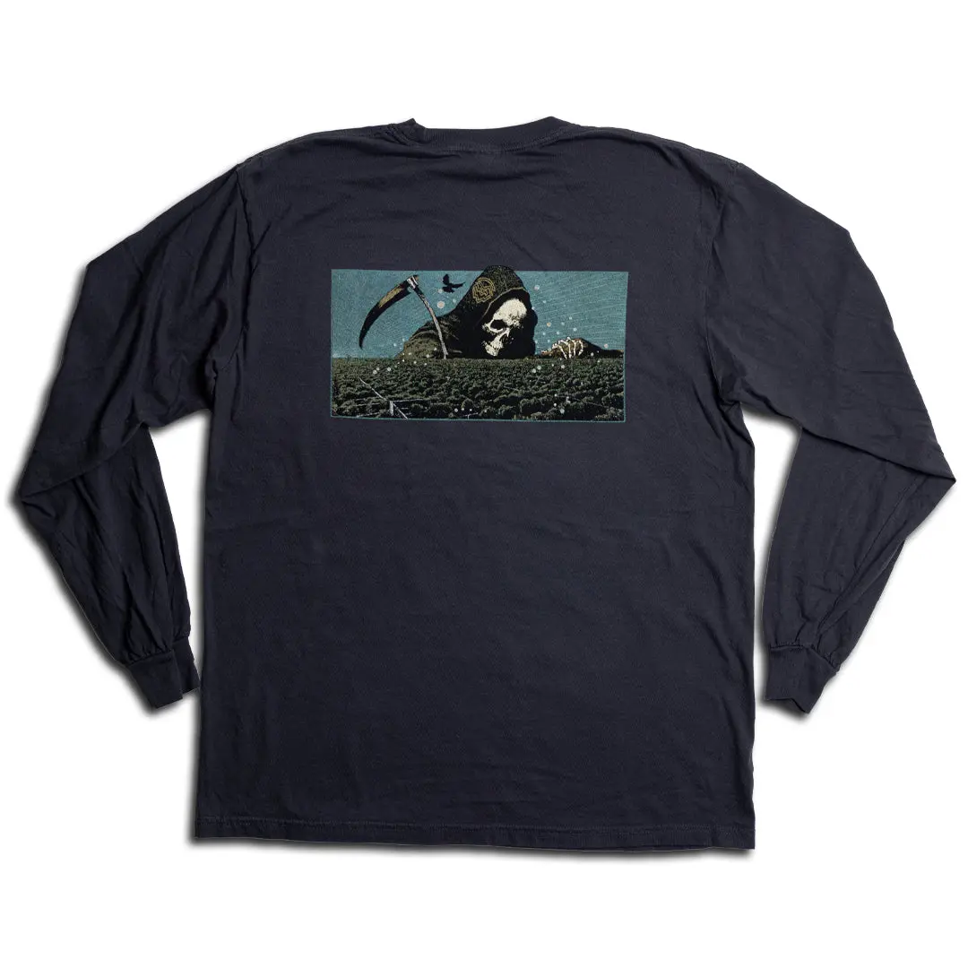 Hop Field Reaper Long Sleeve T-Shirt 1