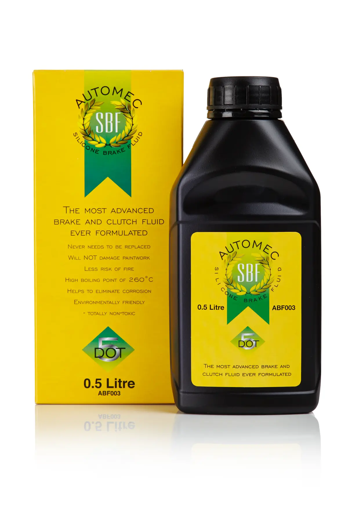 Silicone Brake Fluid 1/2 Litre Abf003 1