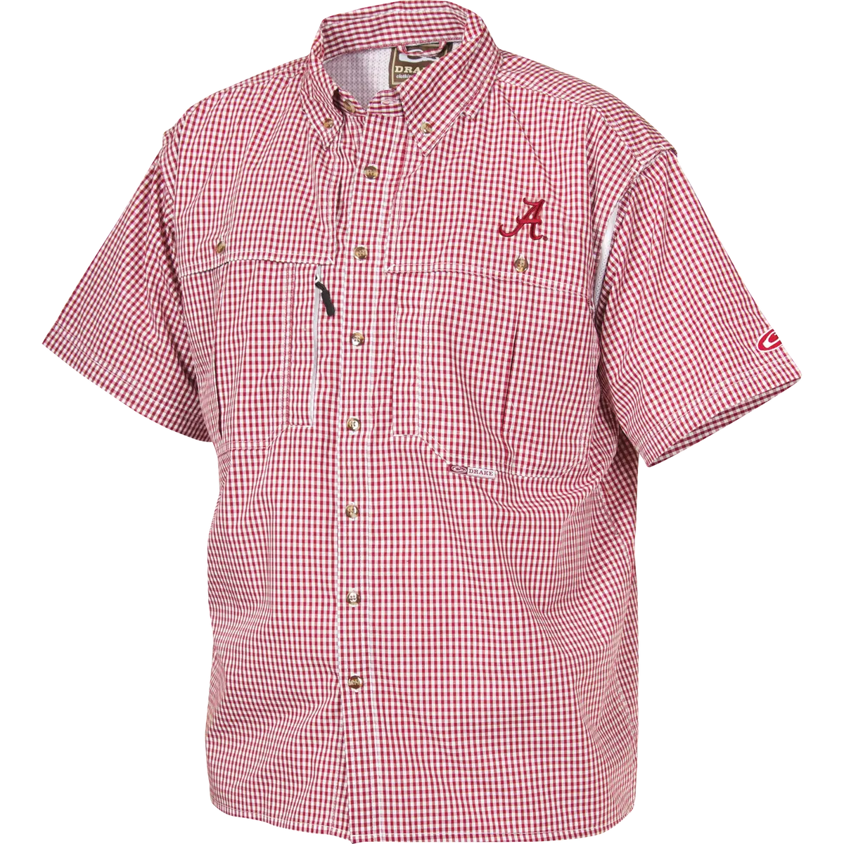 Alabama Plaid Wingshooter's Shirt Short Sleeve 1
