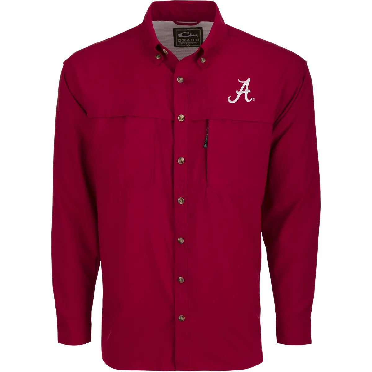 Alabama L/S Mesh Back Flyweight Shirt 1
