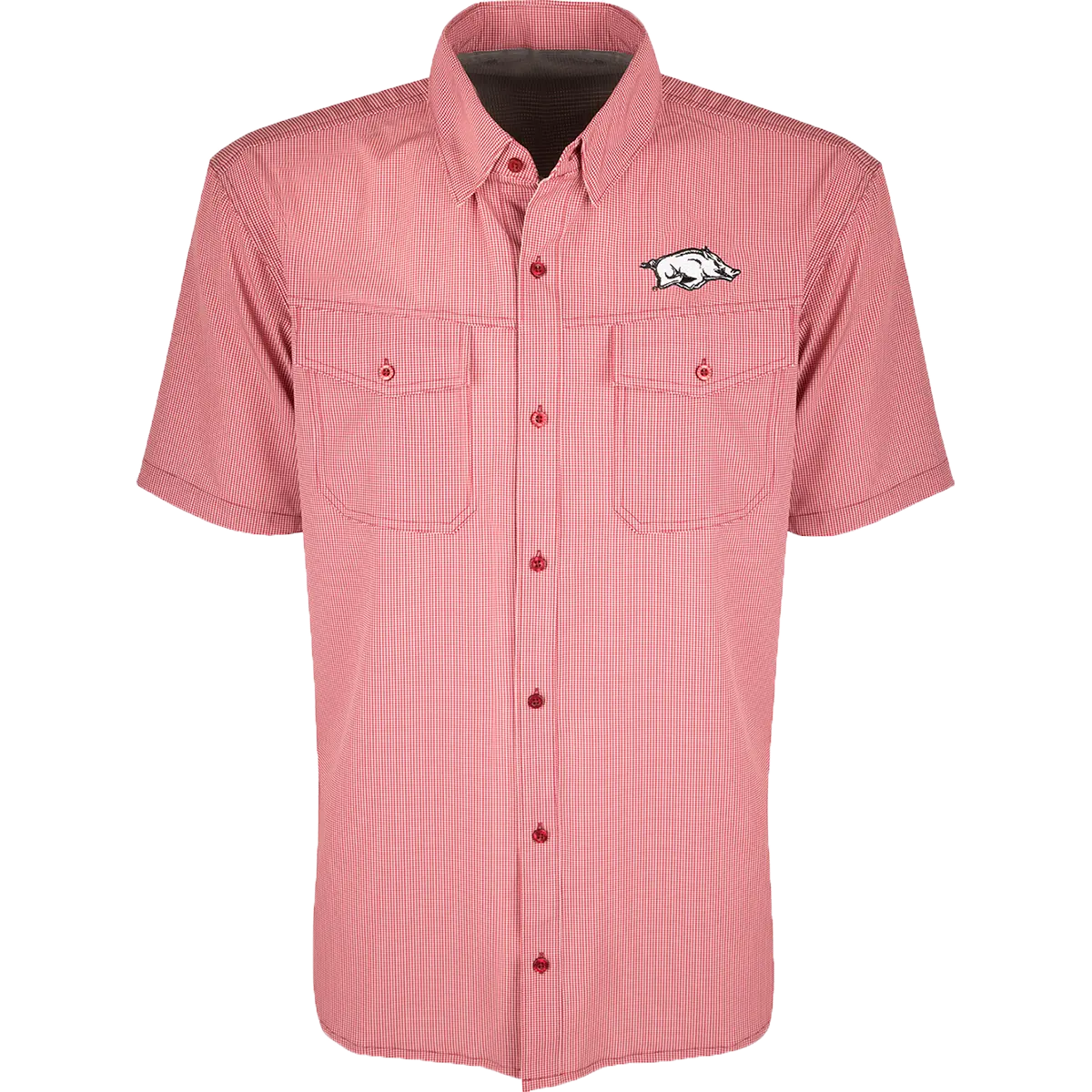 Arkansas S/S Traveler's Shirt 1