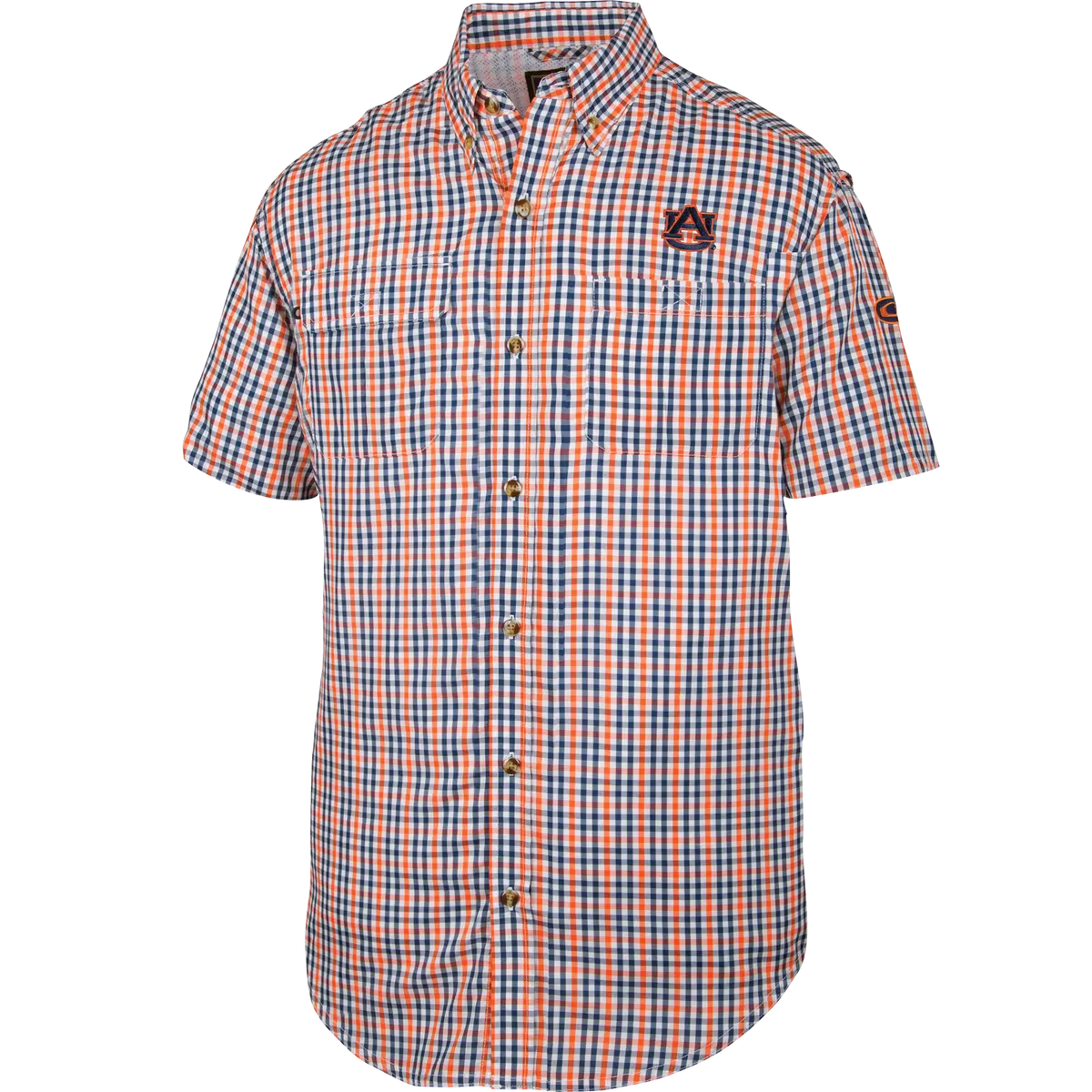 Auburn Gingham Plaid Wingshooter's Shirt S/S 1