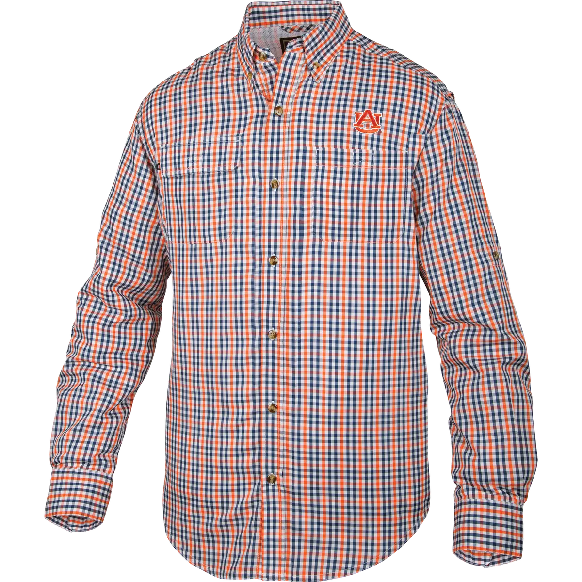 Auburn Gingham Plaid Wingshooter's Shirt L/S 1