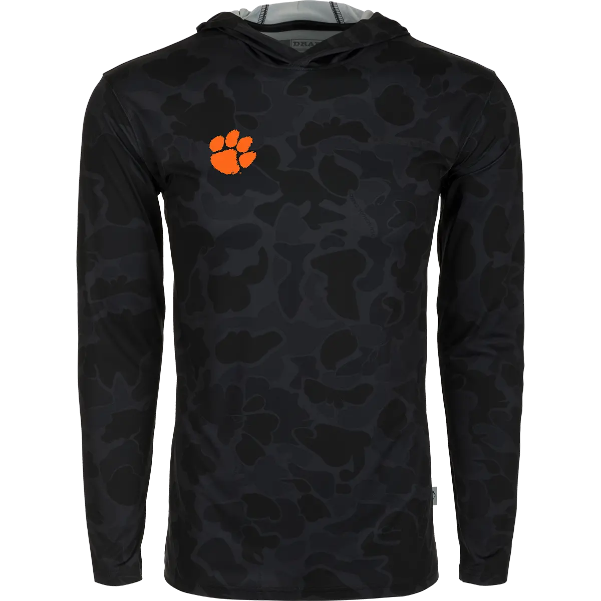 Clemson Performance Long Sleeve Camo Hoodie 1