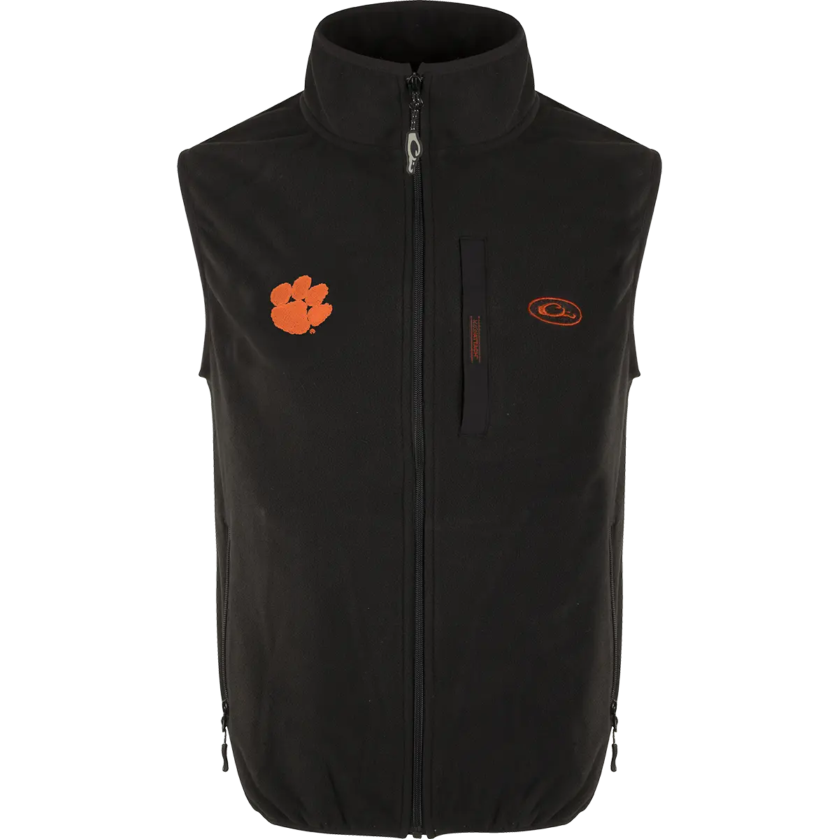 Clemson Camp Fleece Vest 1